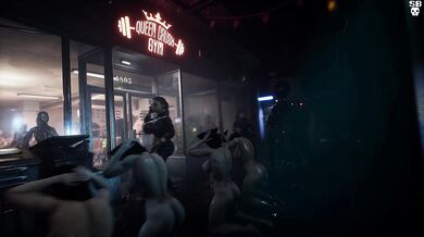 Watch this hot gymnast sleep and wake up to a surprise!