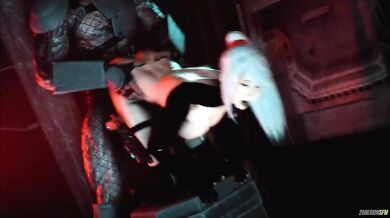 The Legend of Samus Aran vs the Predator, a new and thrilling adult animation with 26 regions of pure pleasure