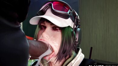 Watch this hot chick get a huge cock inside her tight asshole and ride it till she cums hard!