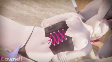 The Explosive Blonde Bombshell: DVas Face-fucking Adventure