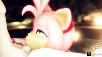 The Passionate Blowjob of Amy Rose