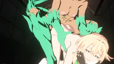 Little Bridget Gets Fucked by Mighty Giovanna