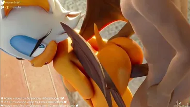 Ill never forget that time I saw my best friend, Rouge the bat [Marrubi], getting fucked by 3 different men at once while she was tied up