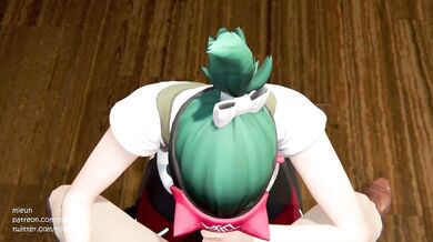 Mieuns Sensual Blowjob with Kiriko