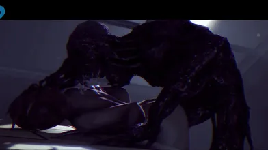 The hentai artist creates an erotic masterpiece, Molding the Curvy Body with a Barbell in Slow Motion SFW