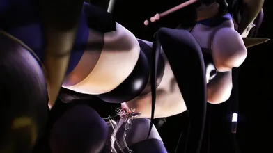 Android Gets Fucked by Miku with a Big Dildo [SIEN]