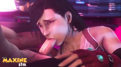 ``` Sexy Tifa and Maxine SFW: The Blowjob Experience ```