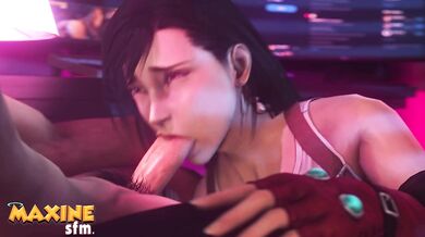 ``` Sexy Tifa and Maxine SFW: The Blowjob Experience ```