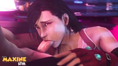 ``` Sexy Tifa and Maxine SFW: The Blowjob Experience ```