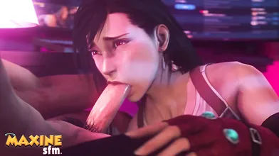``` Sexy Tifa and Maxine SFW: The Blowjob Experience ```