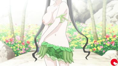 Watch Hestia Sama, the goddess of hearth and home, as she competes in a swimsuit contest at the world famous Danmachi