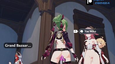 The Hentai Cum-pilation: Genshin Animated Mods Demo!