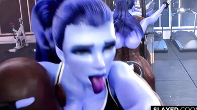 The Naughty Neighborhood: A Hentai Parody Starring Overwatch and Slutty BBC Verses Join these hot neighbors in their naughty adventures!