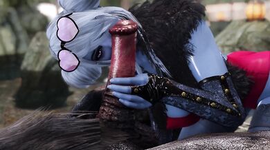 Watch the steamy encounter between Manara and the hot troll in Skyrim This Hentai Porn Video is sure to get your blo*od pumping!