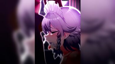 Watch as this sexy babe receives the most amazing blowjob ever!