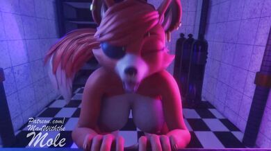 The Mole Man with Foxy Hands caught having a hot time with his lovely mole!