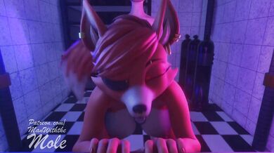 The Mole Man with Foxy Hands caught having a hot time with his lovely mole!