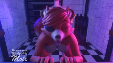 The Mole Man with Foxy Hands caught having a hot time with his lovely mole!