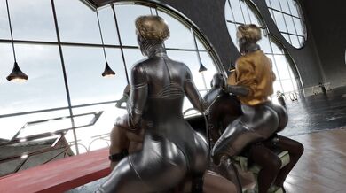 Write a brief summary of what happens in the porn video Sisters Ride Together [SerpentOrder]