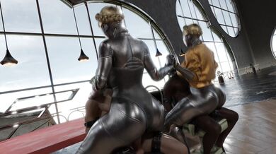 Write a brief summary of what happens in the porn video Sisters Ride Together [SerpentOrder]