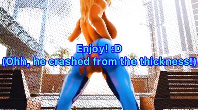 Samus, the HMV babe gets down and dirty by CortanaLoverSystem71