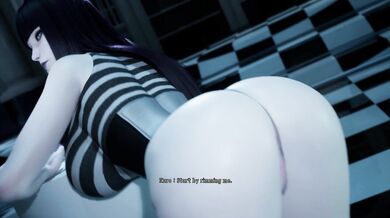 Unleashing The Demoness! - Gothic Kuro Anal Scene