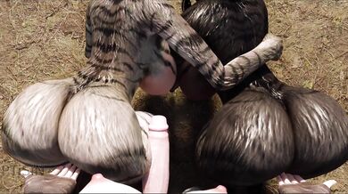 The Cat Crew: Moms, Milfs and Futanari Redheads Fuck Huge Cocks in the First Part of a Hentai Video Porn Series