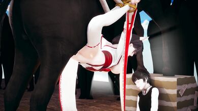 A fox that has been caught by hunters is for*ced to perform various sexual acts with them in order to gain her freedom