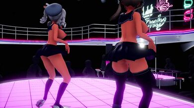 Prinz Eugen and Kashima: Persecution Complex Cellphone Gi - Ecchi and Dance Ver (Lol)