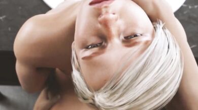 The POV of Cassie Cage in a sexy hentai video