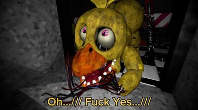 Mature woman pleasures her sexy booty with fox tail while getting fucked by hot chicas in the woods