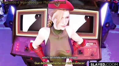 Cammy Lost the Bet Badly - Slayed ⋆⋆⋆⋆⋆ Legendado em PT-BR e EN
