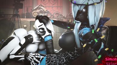 Five Nights At Freddys: Futanari Blowjob