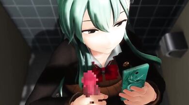 The XXX-rated adventures of a young woman and her bathroom fetish