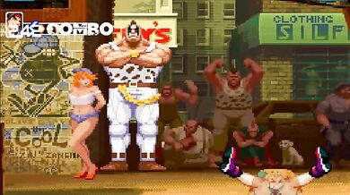 Rebecca fucked by her teacher in the arcade booth while playing bao ball