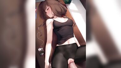 Miko Iino, the goddess of eroticism is getting fucked hard by a mysterious man who appears out of nowhere