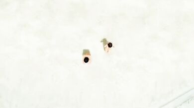 Mommy forces daughter to kiss her, but she doesnt seem too upset about it