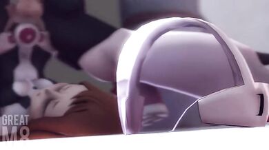 Watch the hot scene of Deku, Ochaco and Great M8 in action as they pile drive each other into ecstasy!