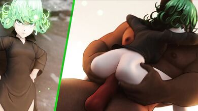 Anal fucking with a thick strap-on by Tatsumaki [AmateurThrowaway]