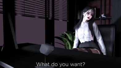 K-Pop Idol Gets a Huge Cumshot on Her Pretty Face as Punishment for Bad Behavior