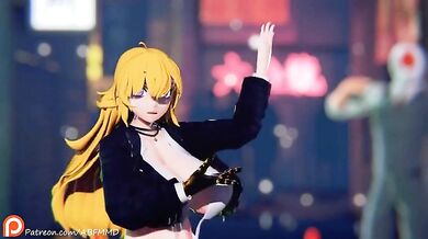 Mature woman takes on young man in an intense, raunchy threesome!