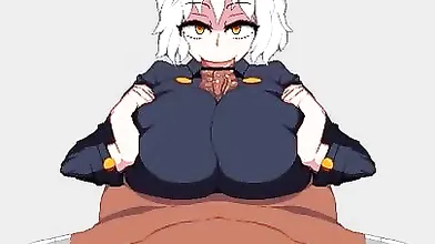 Watch as Neferpitou puts her new toy through its paces in a series of naughty tests!