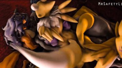 Renamons Adventure with Mr Safety Lion and Sly X