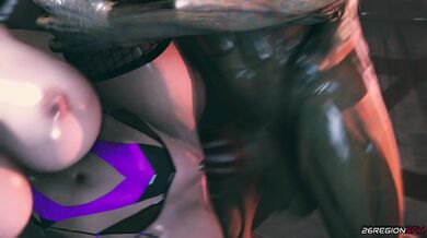 Tentacled Demoness vs Ultimate Abomination in a Supernatural Battle Royale [26 Region SFW]