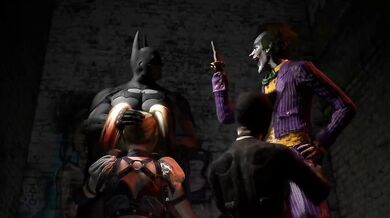 Batman and Joker Blowjob Duo - Kinky Detectives in Love