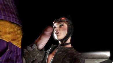 Batman and Joker Blowjob Duo - Kinky Detectives in Love