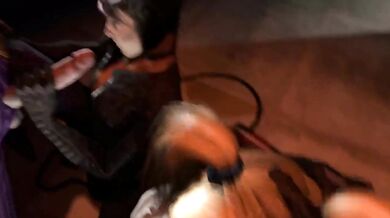 Batman and Joker Blowjob Duo - Kinky Detectives in Love