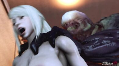 Cosmic Adventure on Planet Zeta: Samus and the Mysterious Alien