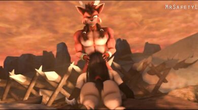 Red and Tifa go on a hot date with the hunky Mr Lion, but it turns out that XIII is also tagging along!