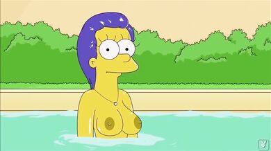 Marge Simpson gets fucked by Playdude in a challenge